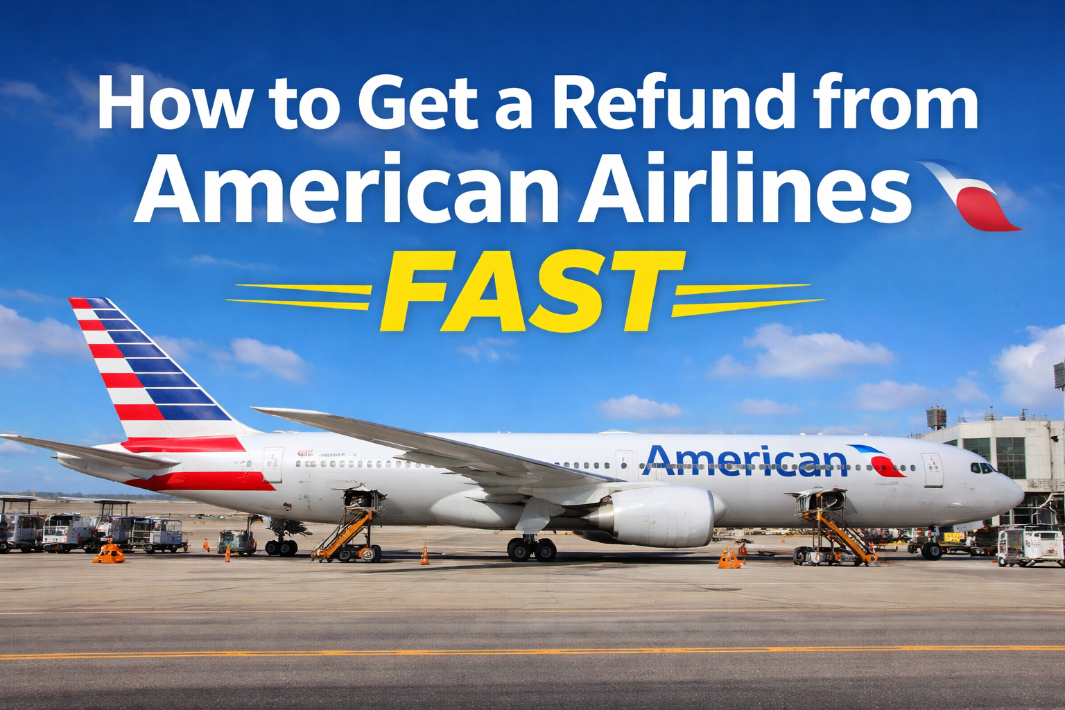 How Can I Get Refund From American Airlines Fast